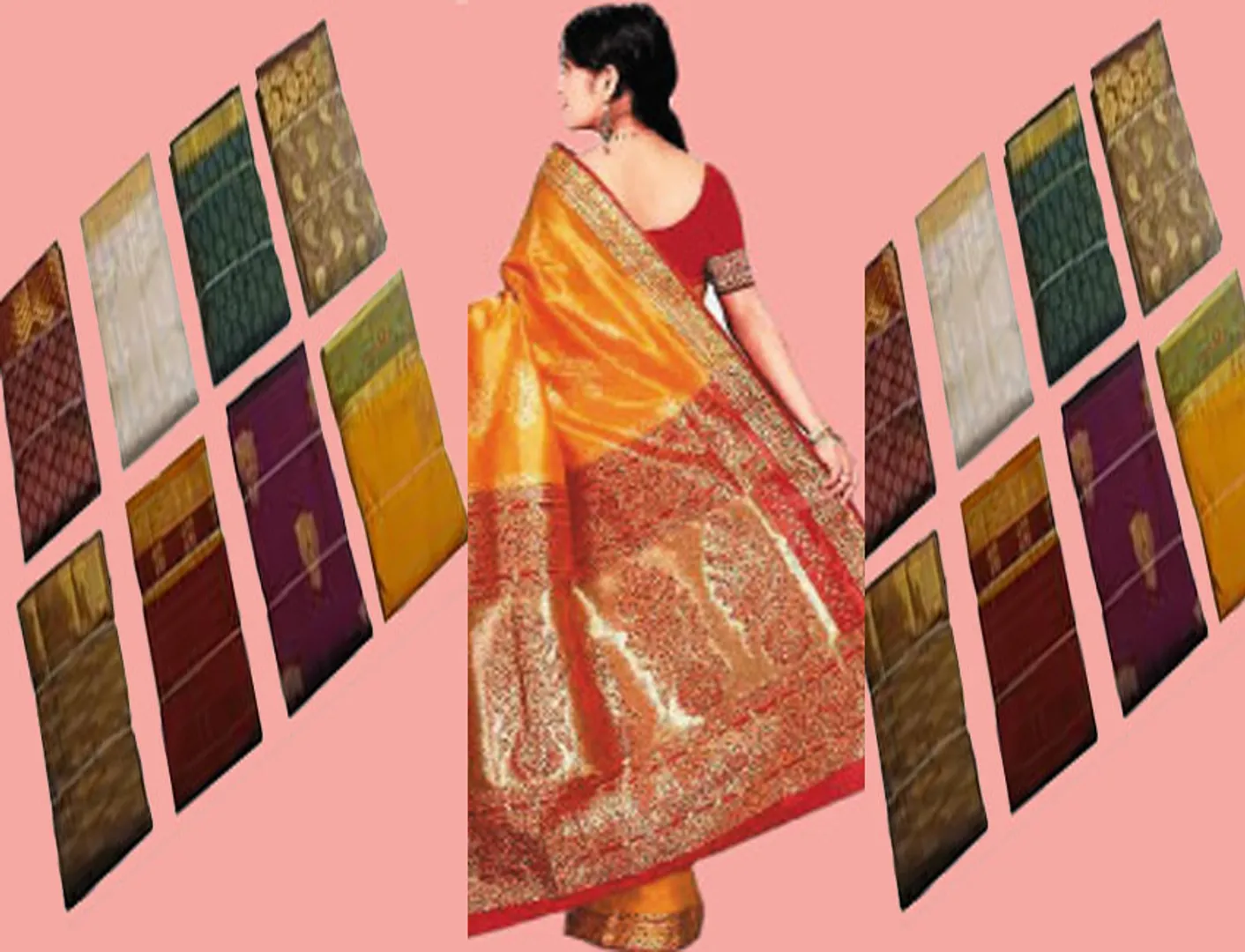 Silk sari